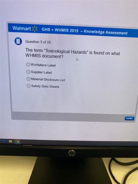 These documents have been produced by Health Canada as educational and information resources and can support suppliers in. . Walmart hazardous materials foundations assessment answers